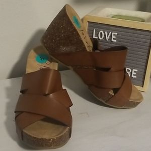 Blowfish wedge sandals